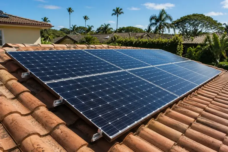 Installation de panneaux solaires à Saint-Chamassy