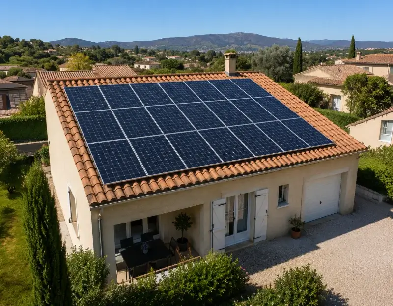 Prime à l'autoconsommation panneaux solaires Saint-Chamassy — aide financière de l'État